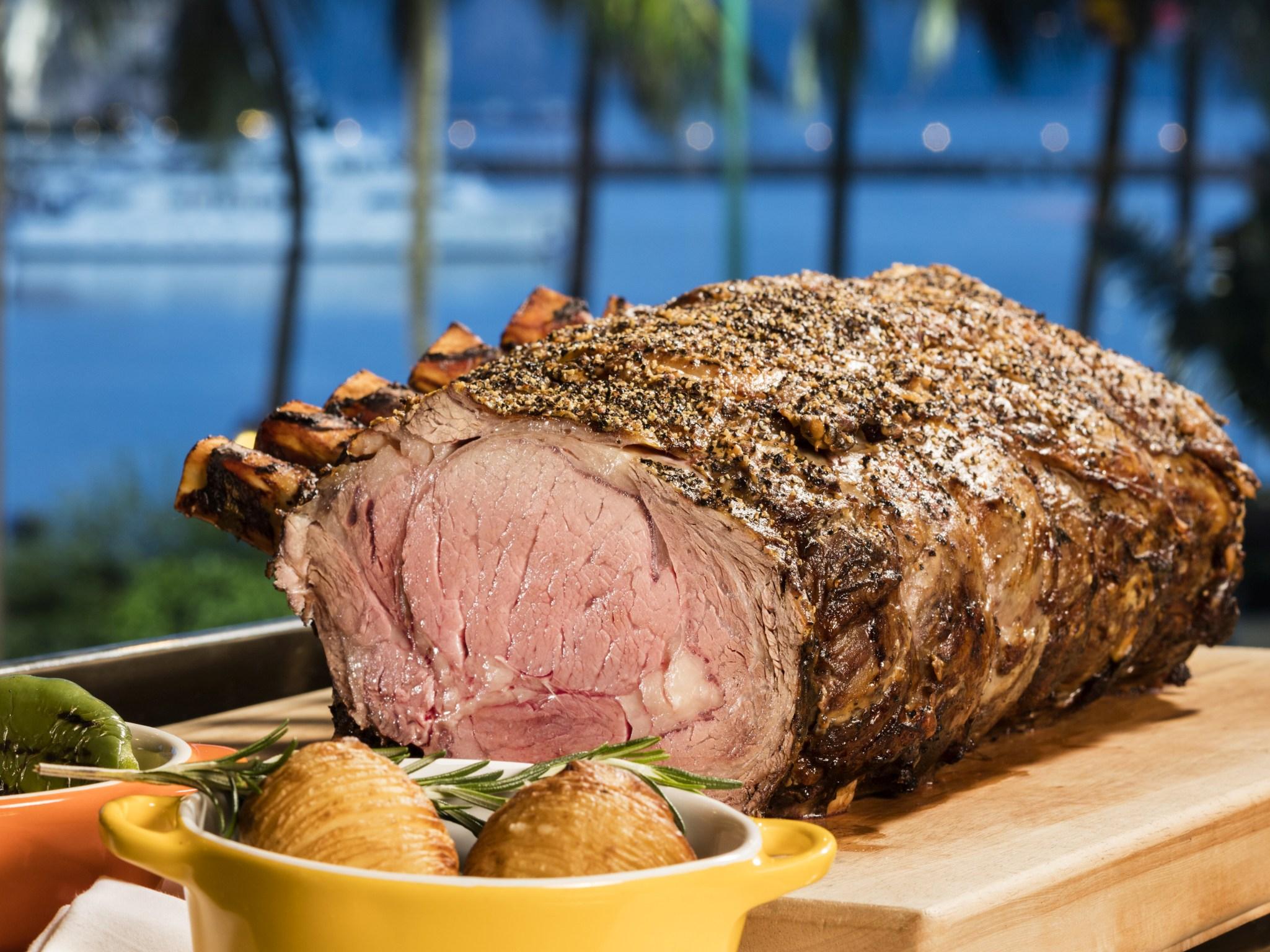 홍콩 골드 코스트 호텔 외부 사진 A roast rib of beef